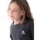 Tex Girls Printed Full T-Shirt, Anthracite Dark, 11 to 12 Years, I993948