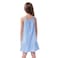 Tex Girls Striped Dress, Striped Blue, 4 to 5 Years, I276833