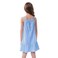 Tex Girls Striped Dress, Blue, 9 to 10 Years, I276833