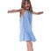 Tex Girls Striped Dress, Blue, 9 to 10 Years, I276833