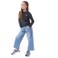 Tex Girls Printed Full T-Shirt, Anthracite Dark, 5 to 6 Years, I993948