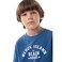 Tex Boys Printed Half T-Shirt, Indigo, 11 to 12 Years, I276723