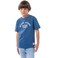 Tex Boys Printed Half T-Shirt, Indigo, 13 to 14 Years, I276723