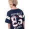 Tex Boys Half T-Shirt, Navy, 7 to 8 Years, I276707