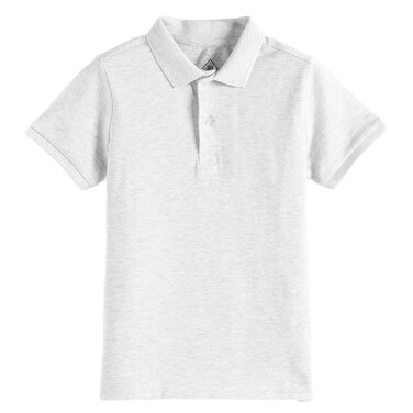 Tex Boys Short Sleeve Polo Shirt I276724, Optic White, 9-10 Years
