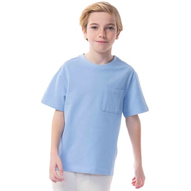 Tex Boys Short Sleeves T-Shirt, Blue, 4 to 5 Years, I276728