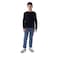 Tex Boys T-Shirt, Black, 13 to 14 Years, I994023