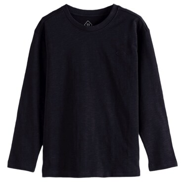 Tex Boys Long Sleeve T-Shirt I994023, Black, 7-8 Years