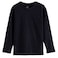 Tex Boys Long Sleeve T-Shirt I994023, Black, 7-8 Years