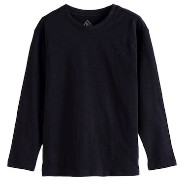Tex Boys Long Sleeve T-Shirt I994023, Black, 11-12 Years