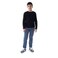 Tex Boys T-Shirt, Black, 3 to 4 Years, I994023