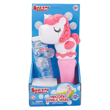 Supreme Bubbles Unicorn Light up Bubble Wand, 115ml
