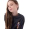 Tex Girls Printed Full T-Shirt, Anthracite Dark, 11 to 12 Years, I276636