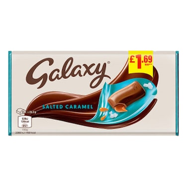 Galaxy Salted Caramel Choclate, 135g
