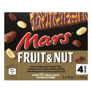 Mars Fruit and Nut Chocolate Bar, 128g