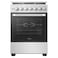 Midea Cooker MFO-MG24TE-SS, 60 cm, Cast Iron, Silver, 4 Burners