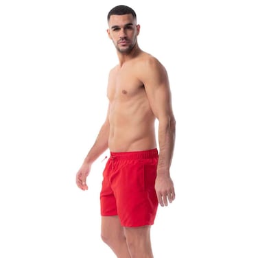 Tex Men Regular Fit Swim Shorts, X15, Red