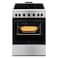 Electrolux Cooker LKR620066, 60 cm, Ceramic, Silver, 4 Cooking Zones