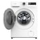 Midea Front Load Washer MF110W70B/W, 7 kg, Steam Sanitization, 1200 rpm, Stainless Steel, White