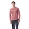 Tex Men Printed Long Sleeve Pajama Set, X14, Red