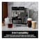 Ninja Luxe Espresso Machine ES601UK, 1650 W, 2 L, Silver, Stainless Steel, Automated Dual Froth System