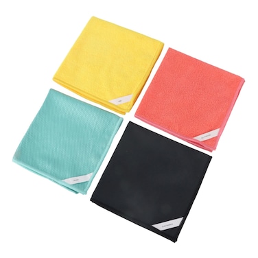 Dustpro Multi Use Microfiber Cloth, 40x40cm, 4 PCS