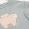 Tex Baby Organic Cotton Printed Pajama Set Aqua, 18 Months, 2PCS