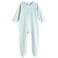 Tex Baby Cotton Printed Footed Romper Aqua, 18 Months