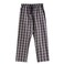 Tex Men Checked Pajama Pants, X12, Large, Anthracite