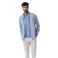 Tex Men Smartwear Regular Fit Checked Long Sleeve Shirt, X18, Blue