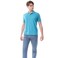 Tex Men Organic Cotton Regular Fit Polo T-Shirt, X13, Turquoise
