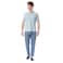 Tex Men Bio Solid Short Sleeve Polo T-Shirt, X13, Aqua