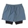 Tex Men Regular Fit Performance Sport Shorts, X12, Teal