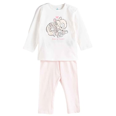 Tex Baby Pajama Set Off White 12 Months
