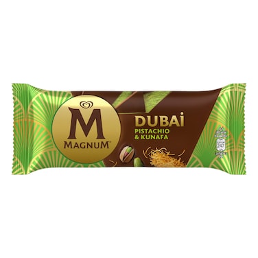 Magnum Dubai Pistachio and Kunafa Flavoured Ice Cream, 100ml