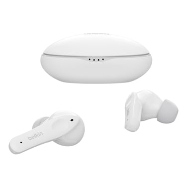 Belkin Soundform Nano Truly Wireless Bluetooth In-ear Earbuds with Charging Case, White