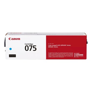 Canon 075 Toner Cartridge, Cyan