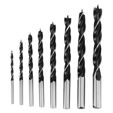 Epsilon Wood Working Drills Bit, 8 PCS