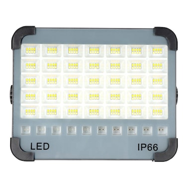 إبسيلون مصباح LED شمسي قابل للشحن، رمادي، IP66