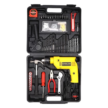 Epsilon Impact Drill, 500 W with Accessory Set, 100 PCS
