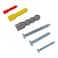 Epsilon Screw and Anchor Kit, 40 PCS