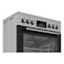 Beko Cooker FBM67320, 60 cm, Ceramic, Grey, 5 Cooking Zones