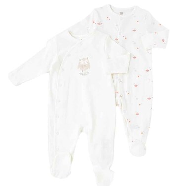 Tex Baby Romper Off White, 3 to 6 Months, I274183