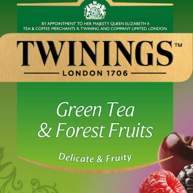 Twinings Green Tea and Forest Fruits Tea Bags 50 Tea Bags