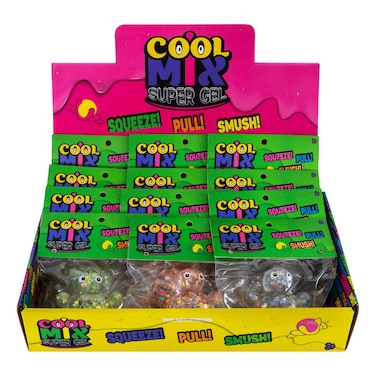 Cool Mix Super Gel Turtle PDQ, Assorted, 3 Years+