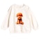 Tex Baby Sweater Puppy Print, 9 Months, Off White, I274060