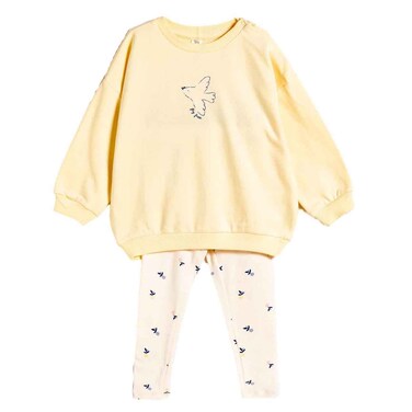 Tex Baby Soft Fabric Graphic Sweatshirt, 12 Months, Yellow, I274066