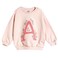 Tex Baby Sweater Floral Letter Print, 9 Months, Pink, I274060