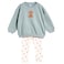 Tex Baby Soft Fabric Sweatshirt and Printed Leggings Set, Green, 23 Months, I274066