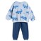 Tex Baby Soft Fabric Printed Sweatshirt and Jogger Set, Light Blue, 36 Months, I274193